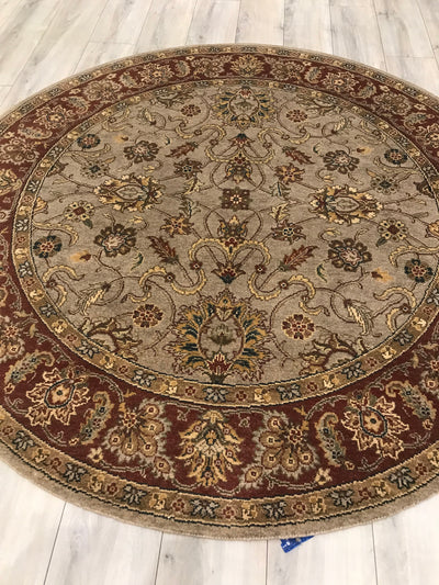 India Luxor Hand Knotted Wool 6x6