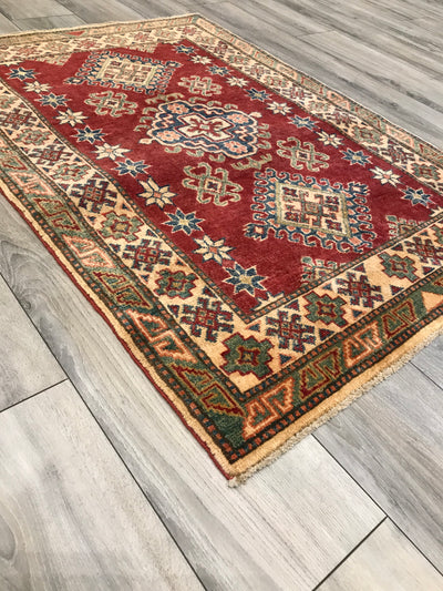 Pakistan Kazak Hand Knotted Wool 3x5