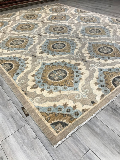 Pakistan Ziegler Hand Knotted Wool 8x10