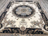 India Aubusson Hand Knotted Wool 8x10