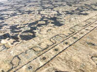 Pakistan Ziegler Hand Knotted Wool 10x14