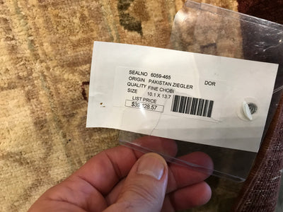 Pakistan Ziegler Hand Knotted Wool 10x14