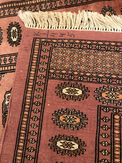 Pakistan Bokhara Hand Knotted Wool 3x5