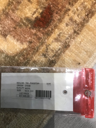 Pakistan Chobi Hand Knotted Wool 9x12