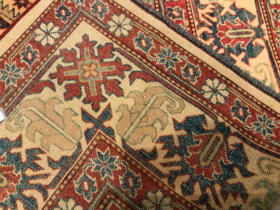 Pakistan Kazak Hand Knotted Wool 9x12