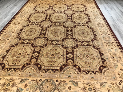 Pakistan Ziegler Hand Knotted Wool 8x12