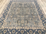 India Ottoman Hand Knotted Wool 8X10