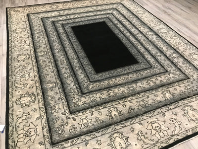 Pakistan Ziegler Hand Knotted Wool 8x10