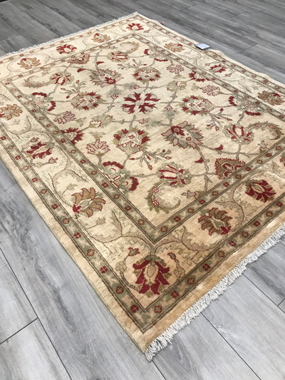 Pakistan Chobi Hand Knotted Wool 5x7