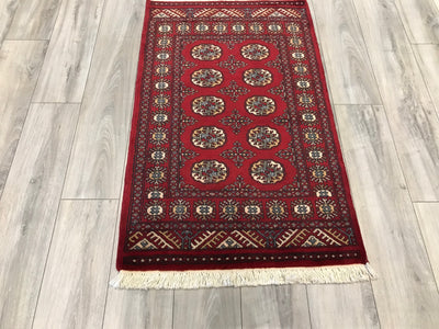 Pakistan Bokhara Hand Knotted wool 3x4