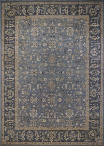 Pakistan Ziegler Hand Knotted Wool 10x14