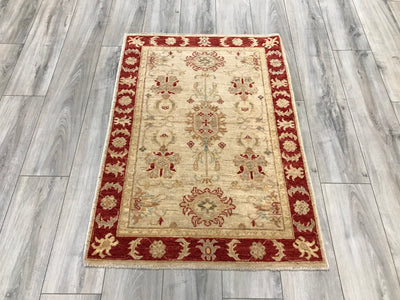 Pakistan Ziegler Hand Knotted Wool 3x4