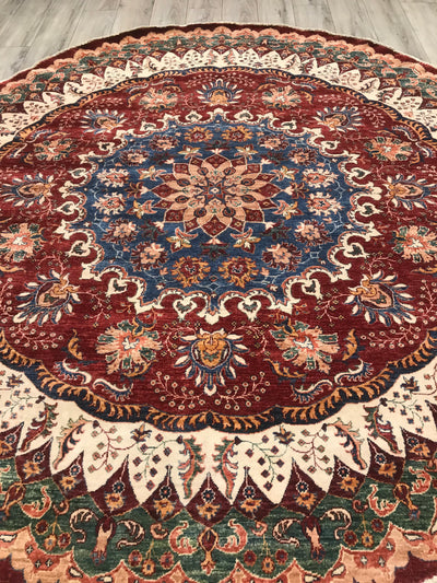 Pakistan Sultani Hand Knotted Wool 9x9