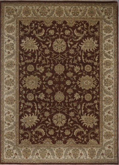 India Kashan Hand Knotted Wool 9x12