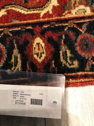 India Kanna collection Hand Knotted Wool 3x18