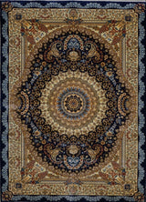 Chinese Tabriz Hand Knotted Silk 3x5