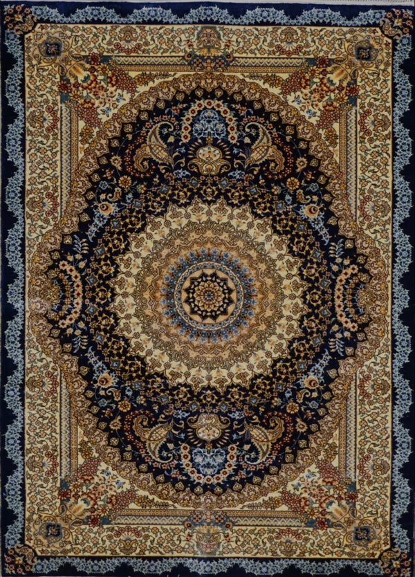 Chinese Tabriz Hand Knotted Silk 3x5