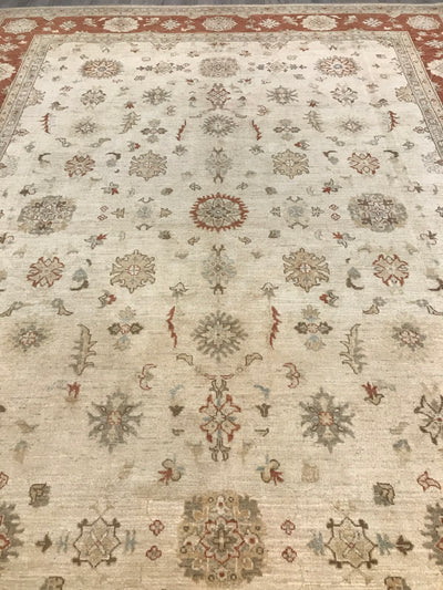 Pakistan Chobi Hand Knotted Wool 9x12