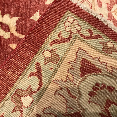 Pakistan Ziegler Hand Knotted Wool 9x12