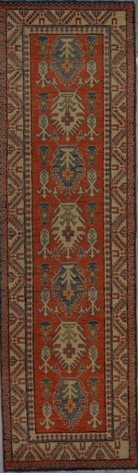 Pakistan Kazak Hand Knotted Wool 3X10