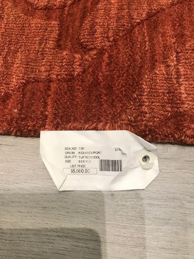 India Newport Hand Tufted Wool 8x11