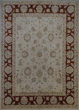 Pakistan Ziegler Hand Knotted Wool 8X10