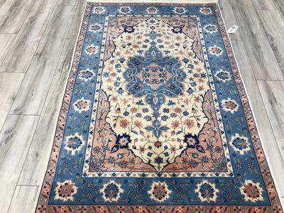 China Kashan Hand Knotted Wool 4x6