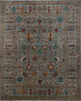 Pakistan Sultani Hand Knotted Wool 8x10