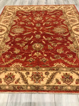 Pakistan Chobi Hand Knotted Wool 5x6