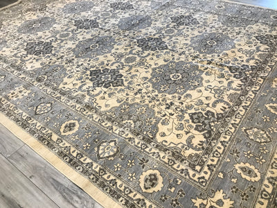 Pakistan Ziegler Hand Knotted Wool 10x14