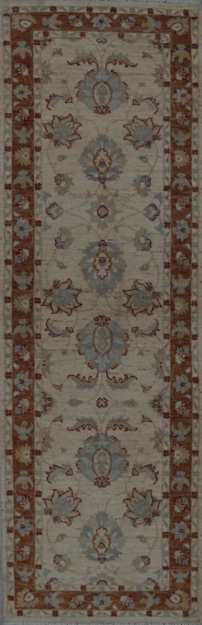 Pakistan Ziegler Hand Knotted Wool 3x8