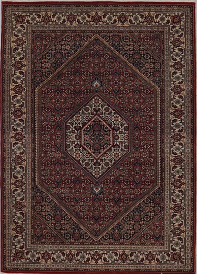 India Bidjar Hand Knotted Wool 4x6