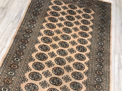 Pakistan Bokhara Hand Knotted Wool & 4x6