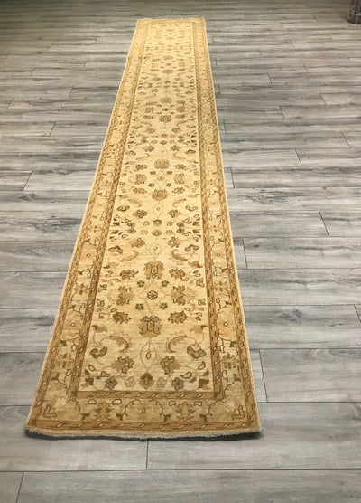 Pakistan Ziegler Hand Knotted Wool 3x15