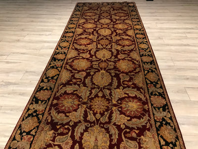 India Jaipur Hand Knotted Wool 5x18