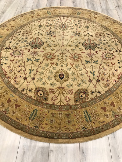 India Dimora Hand Knotted Wool 6x6