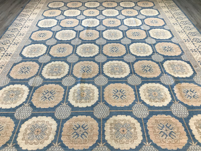 Pakistan Kotan Hand Knotted Wool 10x14