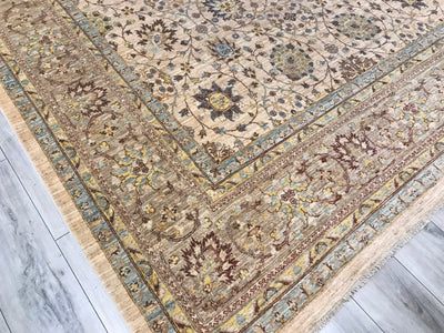 Pakistan Ziegler Hand Knotted Wool 9x12