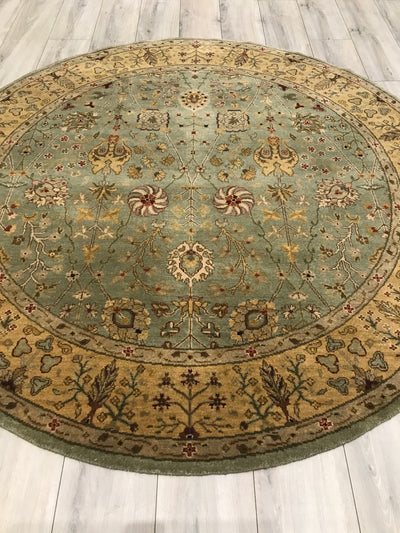 India Dimora Hand Knotted Wool 6x6