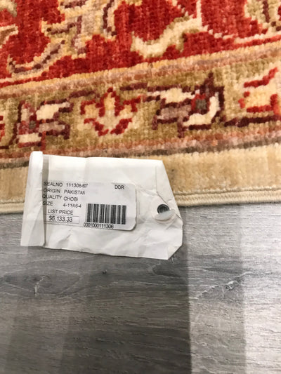 Pakistan Chobi Hand Knotted Wool 5x7