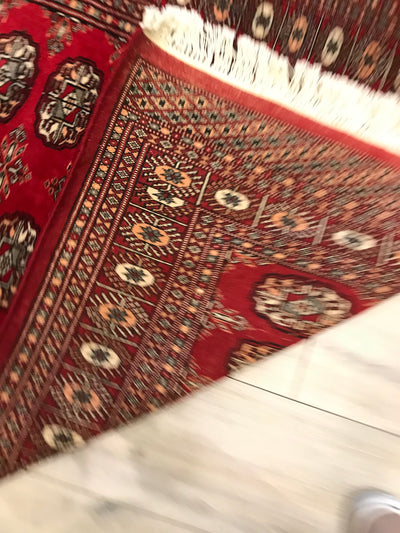 Pakistan Bokhara Hand Knotted Wool 3x5