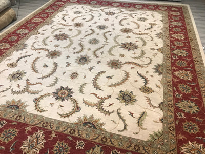 India Ziegler Hand Knotted Wool 12x15
