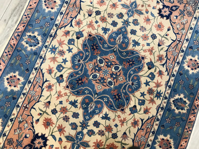 China Kashan Hand Knotted Wool 4x6