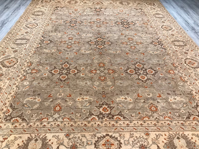 Pakistan Ziegler Hand Knotted Wool 9x12