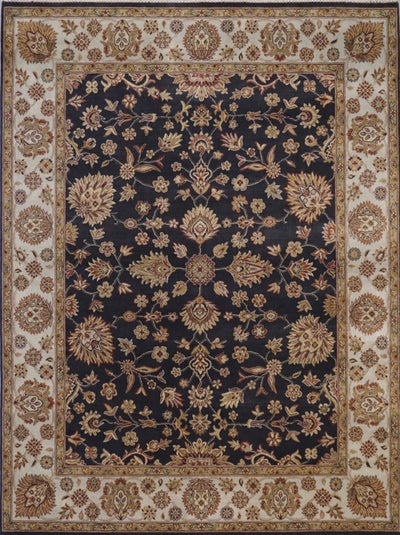 India Luxury Hand Knotted Wool 8X10