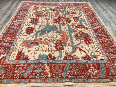 Pakistan Ziegler Hand Knotted Wool 8x10