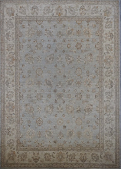 Pakistan Ziegler Hand Knotted Wool 9x12