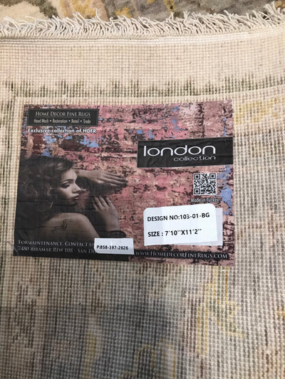 Turkish London Power Loom Wool 8x11