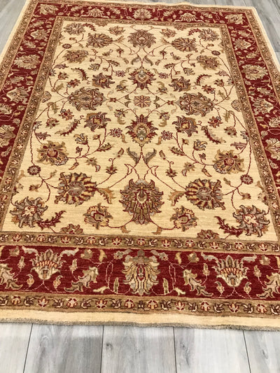 Pakistan Chobi Hand Knotted Wool 5x6