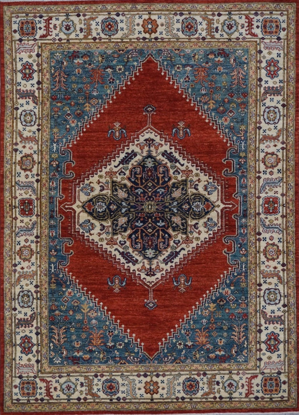 Pakistan Bagshaeash Hand knotted Wool 6x9